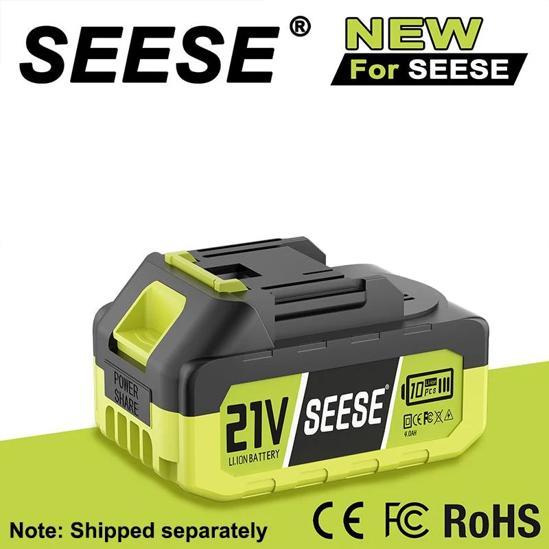 SEESE 21V Max 4.0Ah rechargeable lithium battery